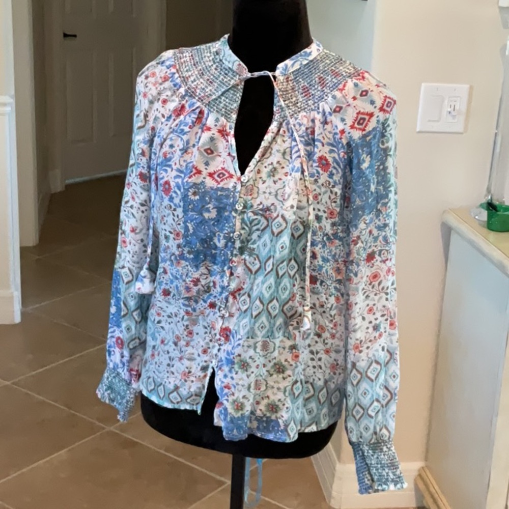 HAVER & Blair London boho top, size small